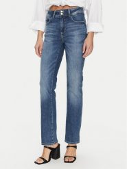 Guess Jeansy W5RA0V D5L72 Niebieski Regular Fit. Niebieskie jeansy Guess, l, z aplikacjami, z bawełny. Za 499.99 zł.
