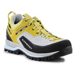 Buty do chodzenia damskie Garmont Dragontail Tech Gtx. Żółte buty trekkingowe Garmont, z materiału, bez zapięcia. Za 916.00 zł.