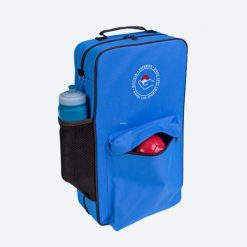 Plecak do gry w boccię. Niebieskie plecaki HANDILIFE, bez wzorów, bez dodatków. Za 559.99 zł.