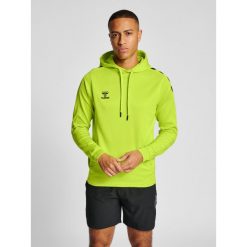 Bluza do piłki ręcznej dla dorosłych Hummel hml CORE XK poly z kapturem. Zielone bluzy Hummel, xl, bez wzorów, sportowe, bez ramiączek, z kapturem. Za 193.50 zł.