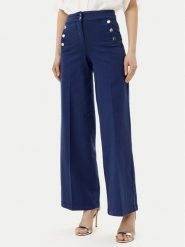 Silvian Heach Jeansy Serrano GPP25086JE Niebieski Wide Leg. Niebieskie jeansy Silvian Heach, bez wzorów, z bawełny. Za 179.99 zł.