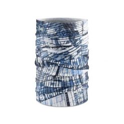 Chusta Buff Coolnet UV+ Reflective. Żółte chusty Buff, bez wzorów, z elastanu, sportowe. Za 94.90 zł.