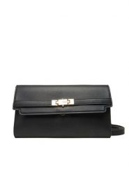 Valentino Torebka Fae Re VBS9AD17 Czarny. Czarne listonoszki Valentino, bez wzorów, ze skóry, bez dodatków. Za 309.99 zł.