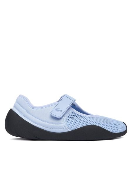 Lacoste Baleriny Low Mystere 51SFA0126 Niebieski jasny. Niebieskie baleriny Lacoste, bez wzorów, z materiału, bez obcasa, bez zapięcia. Za 506.99 zł.