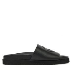 Klapki G-Star. Czarne klapki G-Star, bez wzorów, retro, bez obcasa, bez zapięcia. Za 221.99 zł.
