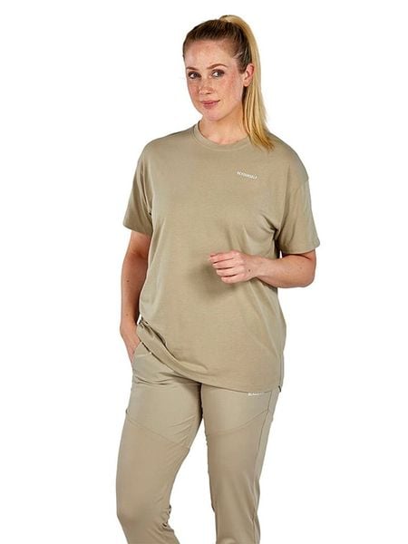 Erima Koszulka sportowa "Spirit" w kolorze beżowym rozmiar: M. Brązowe t-shirty sportowe Erima, m, bez wzorów, z bawełny, bez ramiączek, outdoorowe. Za 74.63 zł.