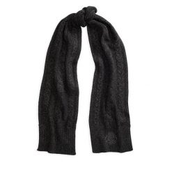 Szalik LAUREN RALPH LAUREN. Szare szaliki i kominy Lauren Ralph Lauren, bez wzorów. Za 519.99 zł.