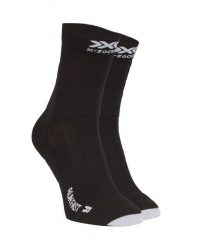 Skarpety biegowe X-Socks Run Fast 4.0. Czarne skarpetki X-Socks, bez wzorów, z materiału. Za 50.00 zł.
