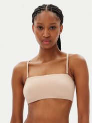 Hunkemöller Biustonosz top Smooth 206768 Beżowy. Brązowe biustonosze Hunkemöller, xl, bez wzorów, z syntetyku, bez kołnierzyka, bez ramiączek. Za 59.99 zł.