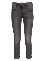 Herrlicher Dżinsy - Skinny fit - w kolorze antracytowym rozmiar: W29. Czarne jeansy Herrlicher, z aplikacjami, ze skóry, klasyczne. Za 114.71 zł.