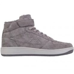 Buty Kappa Bash Mid Fur 242799 1614 czarne. Czarne buty treningowe bez wzorów, bez zapięcia. Za 246.63 zł.