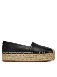 MICHAEL Michael Kors Espadryle Lynn 40S5LYFP1L Czarny. Czarne espadryle MICHAEL Michael Kors, bez wzorów, ze skóry, bez obcasa. Za 459.99 zł.