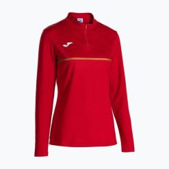 Bluza do biegania damska Joma Record III. Czerwone bluzy Joma, l, bez wzorów, sportowe, bez ramiączek, bez kaptura. Za 129.99 zł.