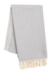 Samimi Chusta hammam "Damla" w kolorze szarym - 180 x 100 cm rozmiar: onesize. Szare chusty Samimi, bez wzorów, z bawełny. Za 52.99 zł.