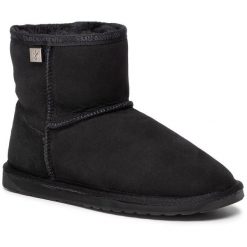 Śniegowce EMU Australia. Czarne śniegowce Emu Australia, bez wzorów, bez zapięcia. Za 799.99 zł.