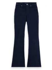 Scotch & Soda Dżinsy - Flared fit - w kolorze granatowym rozmiar: W31/L32. Niebieskie jeansy Scotch & Soda, l, z aplikacjami, klasyczne. Za 211.31 zł.