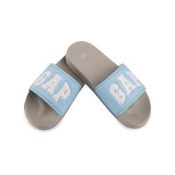 Damskie klapki sportowe miejskie na basen plażę GAP MURPHY. Niebieskie klapki GAP, bez wzorów, sportowe, bez obcasa, bez zapięcia. Za 79.00 zł.
