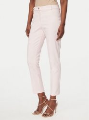 Rinascimento Spodnie materiałowe CFC0128650003 Różowy Regular Fit. Czerwone spodnie materiałowe Rinascimento, bez wzorów, z materiału. Za 399.99 zł.