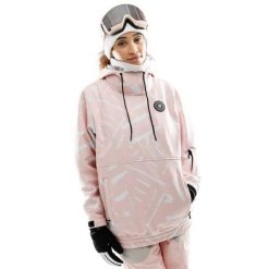 Kurtka snowboardowa damska W1-W Lapland. Czerwone kurtki narciarskie SIROKO, xs, bez wzorów, z softshellu, bez kaptura, narciarskie. W wyprzedaży za 297.00 zł.