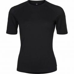 Koszulka damska Catago May Merino. Czarne t-shirty sportowe CATAGO, s, bez wzorów, z materiału, bez ramiączek. Za 336.50 zł.