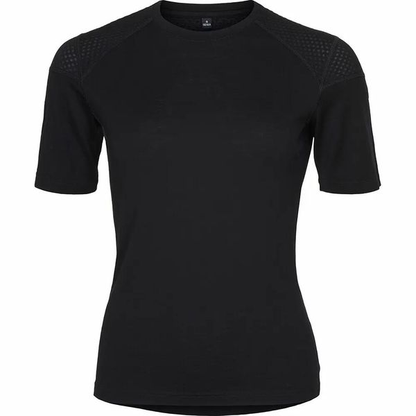Koszulka damska Catago May Merino. Czarne t-shirty sportowe CATAGO, s, bez wzorów, z materiału, bez ramiączek. Za 325.50 zł.
