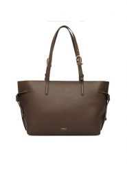 Furla Torebka Ava M Tote Bag WB02069 BX4329 5341S Brązowy ciemny. Brązowe shopper bag Furla, bez wzorów, ze skóry, bez dodatków. Za 1,479.00 zł.