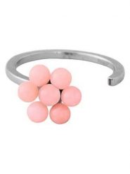 Design Letters Srebrny pierścionek ''My Flower'' z opalami rozmiar: onesize. Szare pierścionki Design Letters, z opalem, srebrne. Za 82.99 zł.