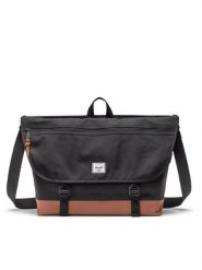 Herschel Torba Cove Messenger 11529-04735 Czarny. Czarne torby na laptopa Herschel, bez wzorów, z materiału. Za 219.99 zł.