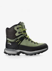 Buty turystyczne damskie Meindl Air Revolution 1.5. Zielone buty trekkingowe MEINDL, bez wzorów, z gore-texu, bez zapięcia, trekkingowe, gore-tex. Za 1,399.90 zł.