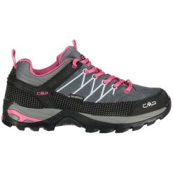 Buty trekkingowe damskie CMP Rigel. Szare buty trekkingowe Campagnolo, z materiału, bez zapięcia. Za 469.40 zł.