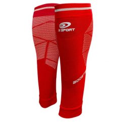 Legginsy kompresyjne BV Sport Booster elite evo2. Czerwone legginsy sportowe BV SPORT, m, bez wzorów, do biegania. Za 249.00 zł.