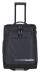 Torba podróżna na kółkach Kick Off S 44 L dla dorosłych unisex. Czerwone torby podróżne Travelite, bez wzorów, z materiału. Za 261.57 zł.