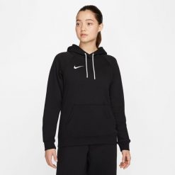 Bluza sportowa damska Nike Wmns Park 20 Fleece. Białe bluzy z kapturem Nike, xl, bez wzorów, z kapturem, na fitness i siłownię. Za 309.00 zł.