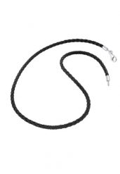 Nenalina Damski Cool Basic sztuczna skóra w srebrze próby 925 Sterling Silver Naszyjniki 1 ct. Szare naszyjniki Nenalina, z materiału, srebrne. Za 293.99 zł.