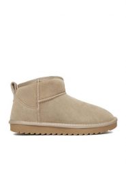 DeeZee Śniegowce E1 TECHNOLOGY DZ-81 Khaki. Brązowe śniegowce DeeZee, bez wzorów, z materiału, bez zapięcia. Za 249.99 zł.