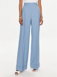 TWINSET Spodnie materiałowe 241TF2041 Niebieski Regular Fit. Niebieskie spodnie materiałowe Twinset, bez wzorów, z materiału. Za 799.99 zł.