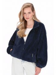 Schmuddelwedda Kurtka polarowa w kolorze granatowym rozmiar: XL. Niebieskie kurtki Schmuddelwedda, xl, bez wzorów, z polaru, bez kaptura. Za 165.99 zł.