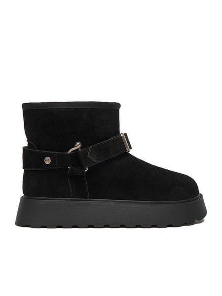 G-Star Raw Śniegowce CEO-ZEHRA-01 Czarny. Czarne śniegowce G-Star, bez wzorów, ze skóry, bez zapięcia. Za 329.99 zł.