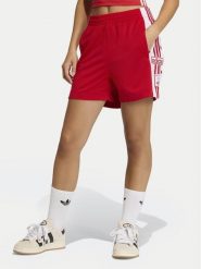 Adidas Szorty sportowe Adibreak KD6330 Czerwony Loose Fit. Czerwone szorty sportowe adidas, bez wzorów, z syntetyku. Za 219.99 zł.