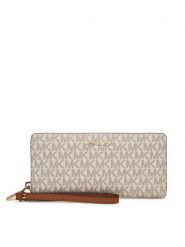 MICHAEL Michael Kors Portfel 32F1GJ6E7B Écru. Białe portfele MICHAEL Michael Kors, bez wzorów, ze skóry. Za 789.99 zł.