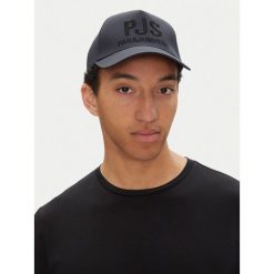 Czapka z daszkiem Parajumpers. Niebieskie czapki z daszkiem Parajumpers, bez wzorów. Za 219.99 zł.