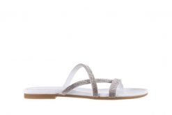 Japonki Bayla-112 0396-304 White, Biały, Skóra naturalna - 36. Białe japonki Bayla, bez wzorów, ze skóry. W wyprzedaży za 62.10 zł.
