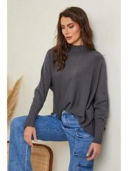 Joséfine Sweter "Izsak" w kolorze szarym rozmiar: L. Szare swetry Joséfine, l, bez wzorów, z kaszmiru, bez ramiączek. Za 143.99 zł.