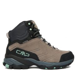 Trekkingi CMP. Brązowe buty trekkingowe CMP, bez wzorów, bez zapięcia, trekkingowe. Za 499.99 zł.