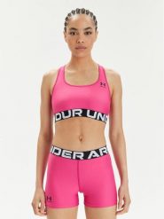 Under Armour Biustonosz sportowy Ua Hg Authentics Mid Branded 1383544-686 Różowy Compression Fit. Czerwone biustonosze sportowe Under Armour, bez wzorów, z syntetyku. Za 169.99 zł.