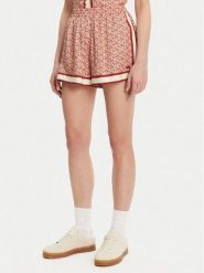 Lacoste Szorty sportowe FF0464 Pomarańczowy Regular Fit. Brązowe szorty sportowe Lacoste, bez wzorów, z wiskozy. Za 479.99 zł.