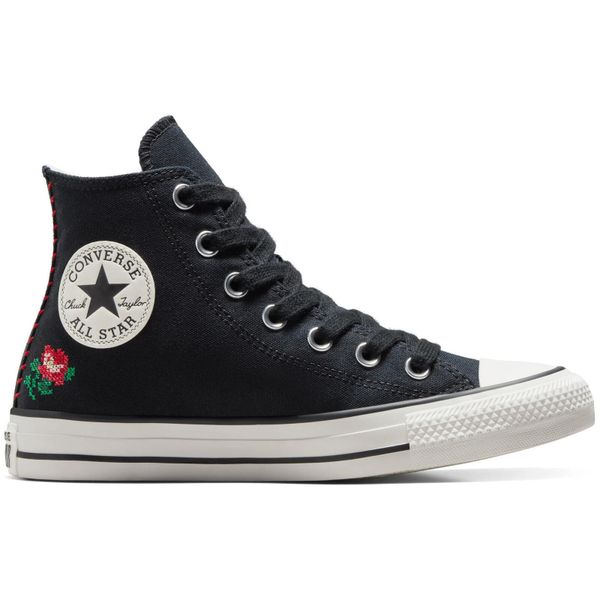 Buty sportowe Converse Chuck Taylor As. Czarne buty treningowe Converse, bez wzorów, z materiału, bez zapięcia. Za 390.00 zł.