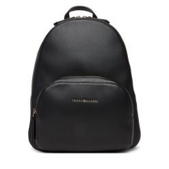 Plecak Tommy Hilfiger. Czarne plecaki Tommy Hilfiger, bez wzorów, bez dodatków. Za 649.99 zł.