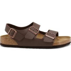 Birkenstock :uniwersalne Sandały Birkenstock MILANO 41. Sandały Birkenstock, bez wzorów, bez obcasa, bez zapięcia. Za 389.36 zł.