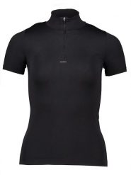 Pangaia Koszulka sportowa w kolorze czarnym rozmiar: XS. Czarne t-shirty sportowe Pangaia, xs, bez wzorów, z elastanu, bez ramiączek, outdoorowe. Za 97.05 zł.